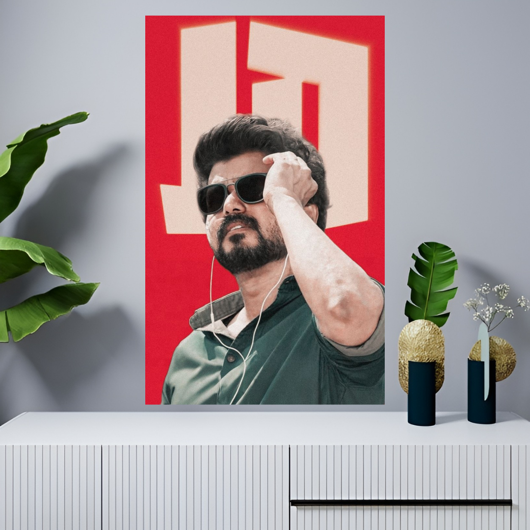 Vijay Posters #19 | Thalapathy Wall Art