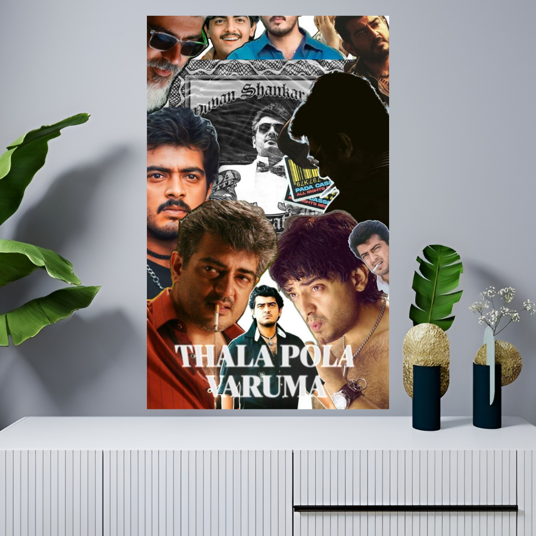 AK Posters #22 | Ajith Kumar Wall Art