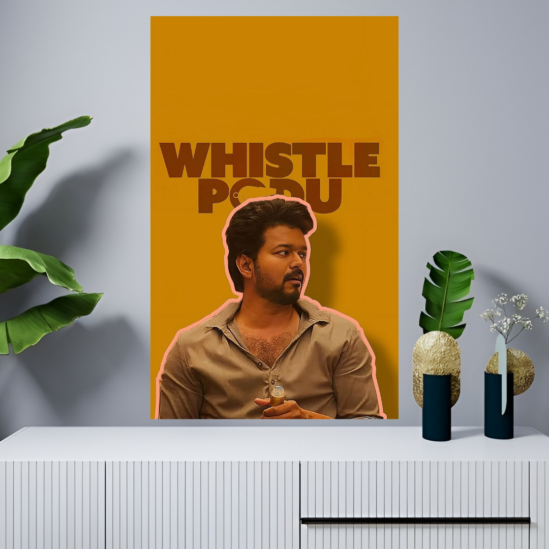 Vijay Posters #25 | Thalapathy Wall Art
