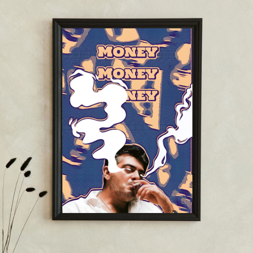 AK Posters #01 | Ajith Kumar Wall Art