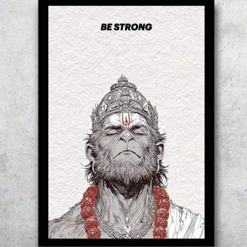 Hanuman Ji #10 | Devotional Poster