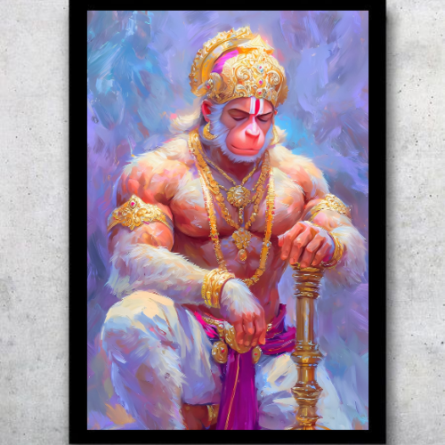 Hanuman Ji #13 | Devotional Poster