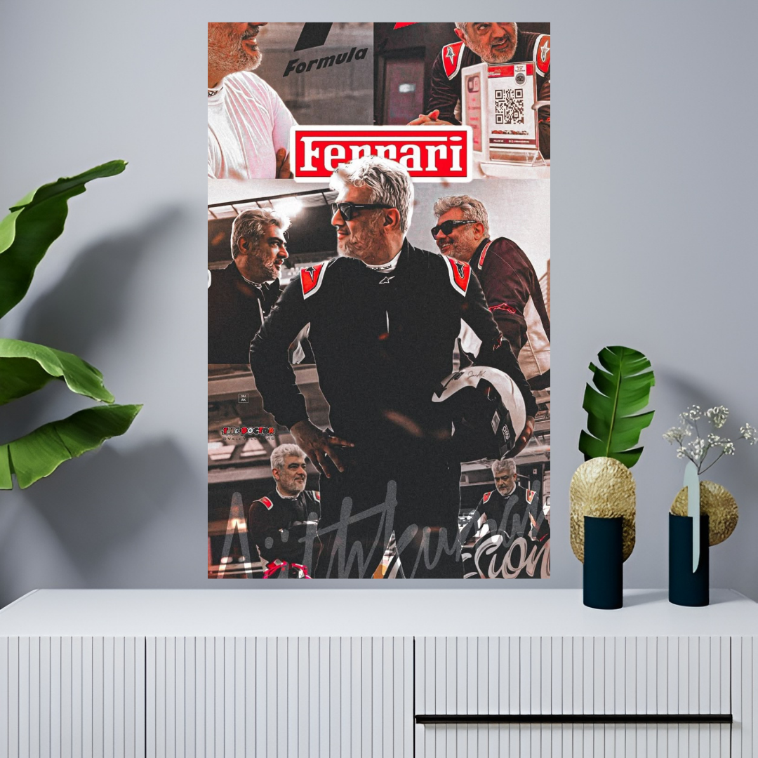 AK Posters #19 | Ajith Kumar Wall Art