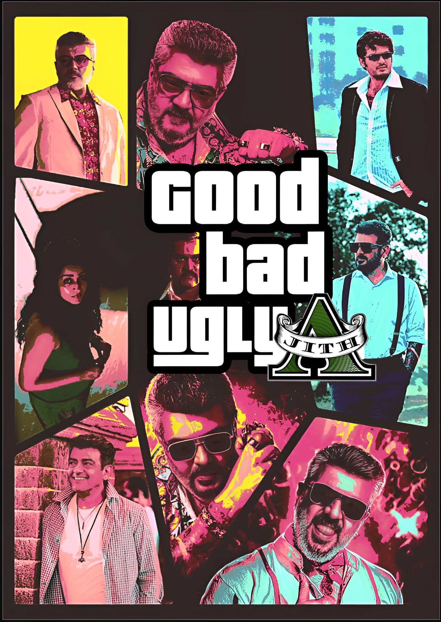 AK Posters #04 | Ajith Kumar Wall Art