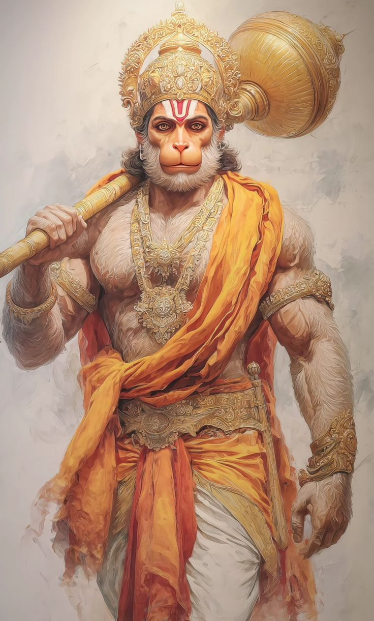 Hanuman Ji #11 | Devotional Poster